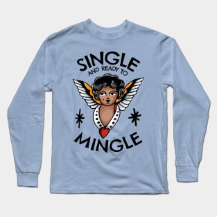 Cute Angel Valentine's Day Long Sleeve T-Shirt